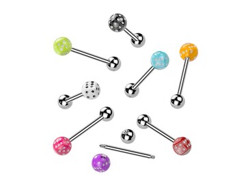 Штанга для языка кубик