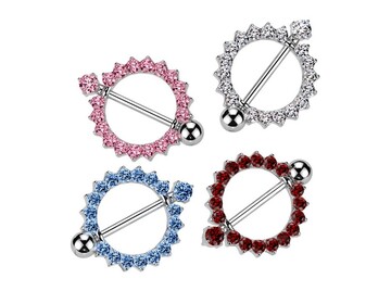 Украшение для груди Diamond ring