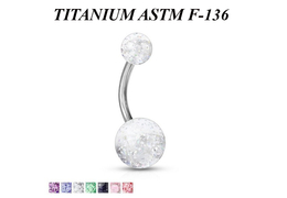 Банан с акриловыми шариками