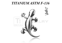 Накрутка из титана Ti Metal ящерица