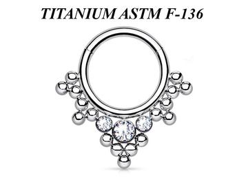 Кликер из титана Ti Metal вивиана