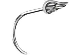 Нострил Steel and Silver ангельское крыло Нострил Steel and Silver ангельское крыло