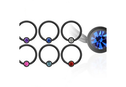 Кольцо со стразом