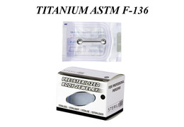 Штанга Steel and Silver из титана, стерильная Штанга Steel and Silver из титана, стерильная