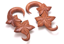 Спирали Elementals Organics двойной цветок, пара