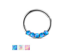 Кольцо с опалами