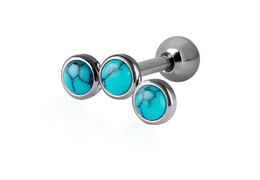 Микроштанга бирюзовая триада