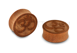 Плаги из сапеле Carlo & Son Ом, пара Плаги из сапеле Carlo & Son Ом, пара