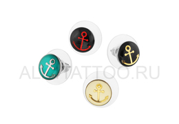 Серьги якорь