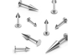 Лабрет Basic с пиками