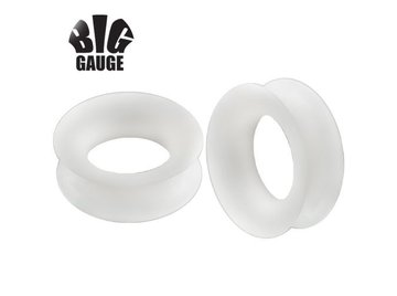 Тоннели White big silicone