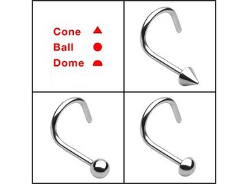 Нострил сфера, полусфера, пика