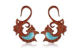 Спирали бирюзовая лоза, пара