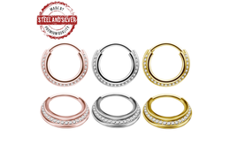 Кликер Steel and Silver шарм