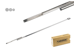 Тату иглы Kwadron 0.35мм (Round Shader, Long Taper), упаковка 50шт