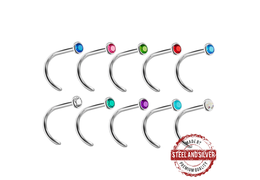 Нострил с премиальным кристаллом