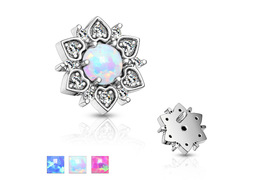 Накрутка опаловая примула