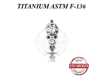 Кластер с кристаллами Swarovski