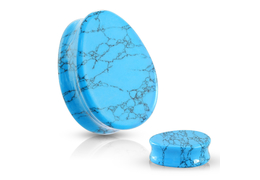 Плаги бирюзовая капля Плаги бирюзовая капля