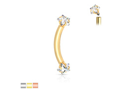 Микробанан со стразами-звёздами