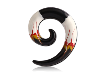 Спирали пламя