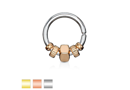 Кольцо раздвижное с подвесками