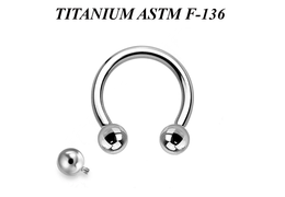 Циркуляр Ti Metal из титана с внутренней резьбой