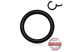 Кликер Steel and Silver с черным PVD покрытием