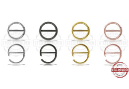 Кликер для груди Steel and Silver кольцо