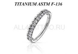 Кликер из титана Ti Metal сияние