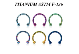 Циркуляр из титана анодированный