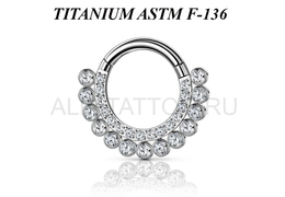 Кликер из титана Ti Metal миннерия Кликер из титана Ti Metal миннерия