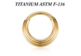 Кликер из титана Ti Metal золотая триада Кликер из титана Ti Metal золотая триада