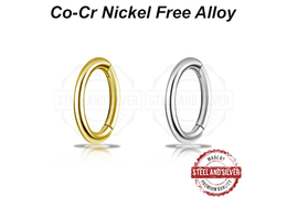 Кликер Steel and Silver овальный